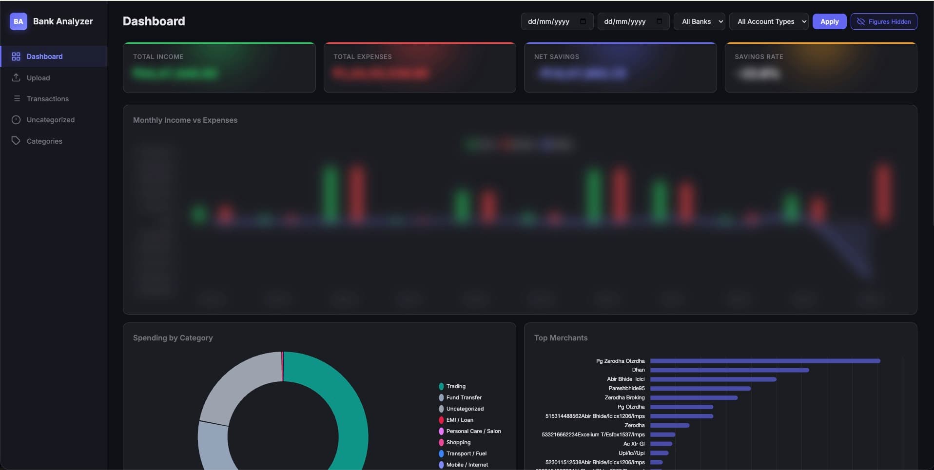 Bank Statement Analyzer